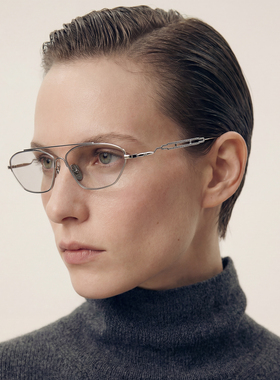 JINNNN多边形复古极简太阳眼镜