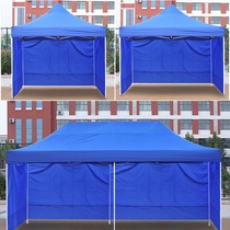 Large outdoor sun 4-foot large umbrella stall tent 3x3 meters for business with large umbrella shading and rain shelter