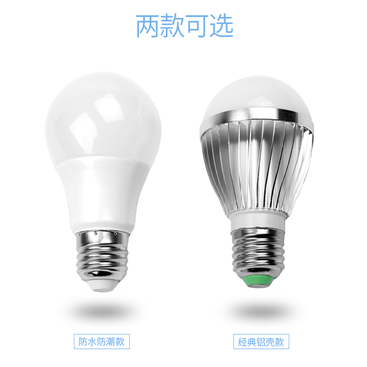 12V24V36低压LED球泡灯E27螺口太阳能机床电瓶地摊节能超亮灯泡 - 图2