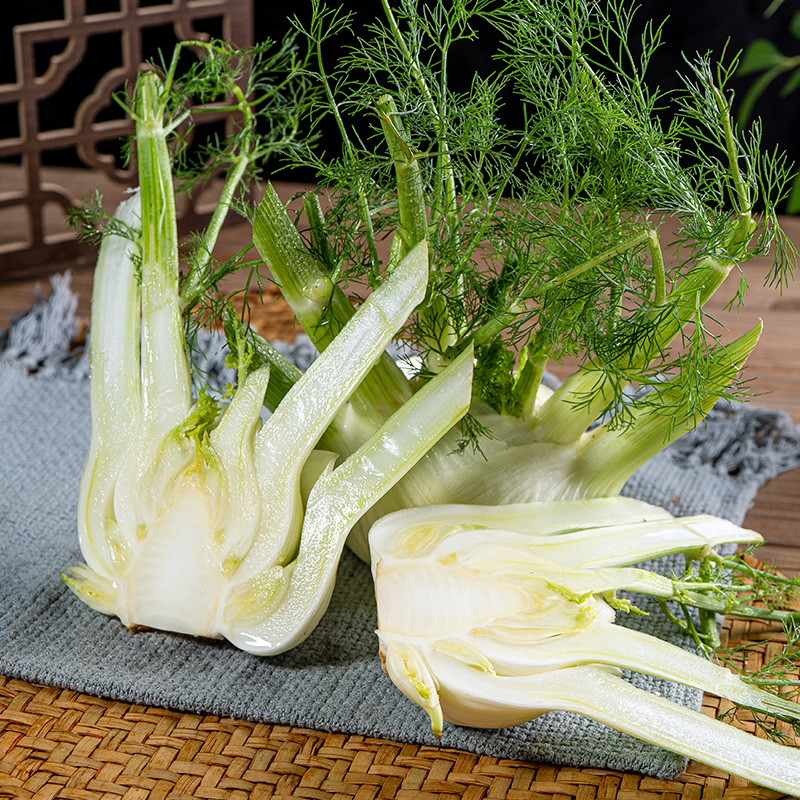 新鲜茴香头顺丰香料菜包邮5斤西餐配料调料球茎茴香菜蔬菜现挖 - 图0