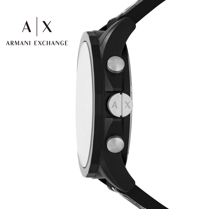 Armani阿玛尼男士手表官方正品时尚潮流三眼多功能休闲腕表AX1349