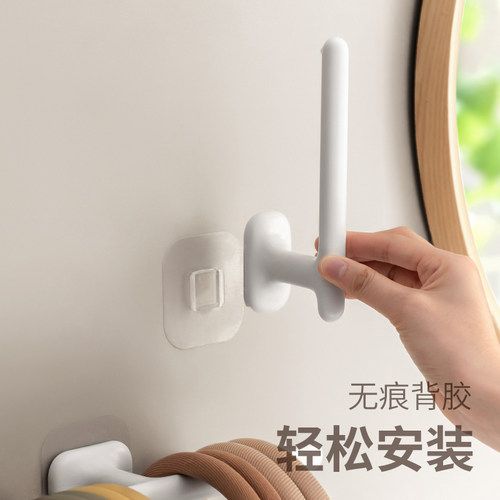 懒角落发箍收纳架儿童发圈发饰首饰架头绳发夹卡头箍壁挂置物架-图3