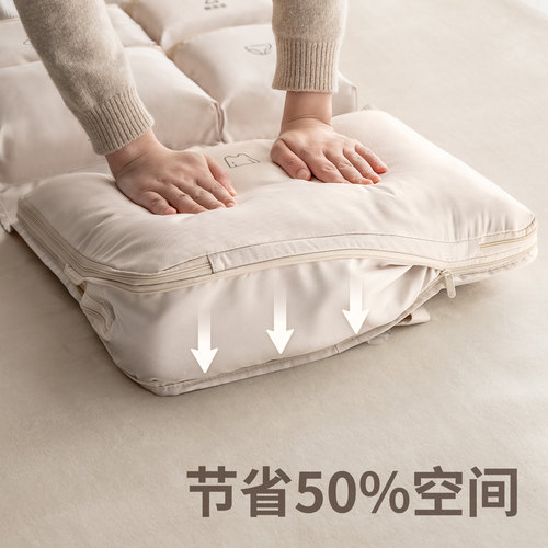 懒角落旅行收纳袋行李箱衣物整理包衣服压缩束口内衣裤便携分装袋 - 图1
