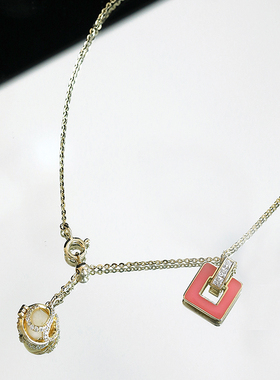 魔法变色纯银扩香项链