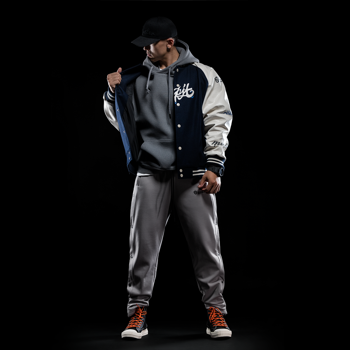 Monster Guardians美式棒球服皮袖外套男女情侣款运动宽松夹克潮,淘宝优惠券,粉丝福利购,淘宝优惠卷