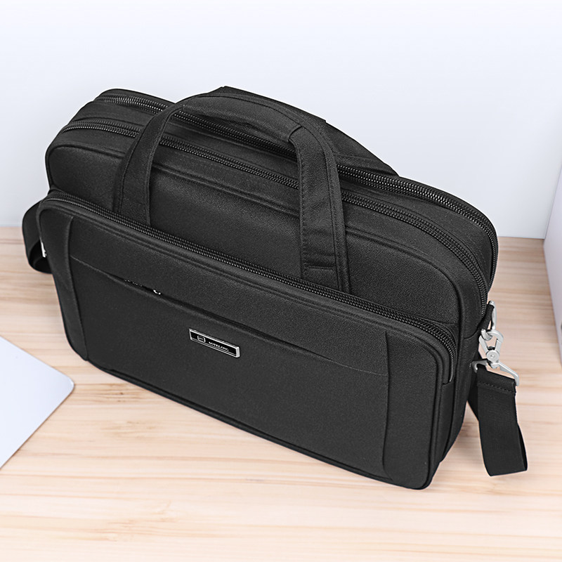 牛津布男商务帆布拯救者华为公文包 迈尔菲斯箱包男士包袋