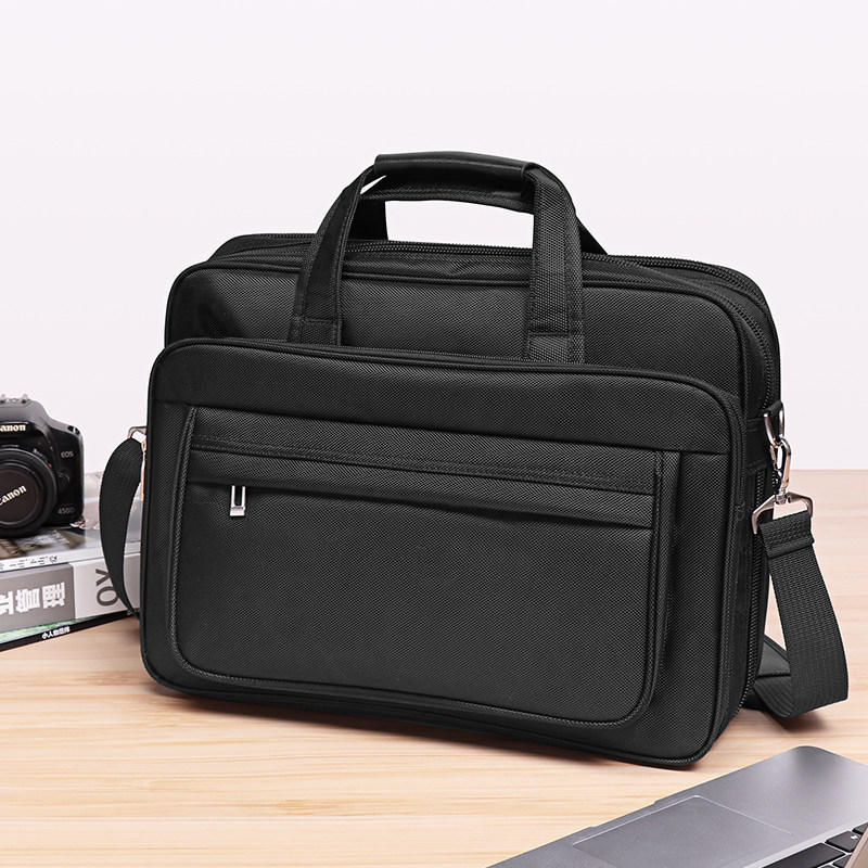 牛津布公文包男商务手提包男士包包 迈尔菲斯箱包男士包袋