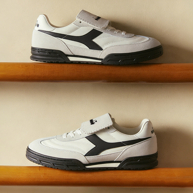 diadora/迪亚多纳德训鞋CHANT情侣时尚翻盖鞋舌皮革拼接休闲板鞋,淘宝优惠券,粉丝福利购,淘宝优惠卷