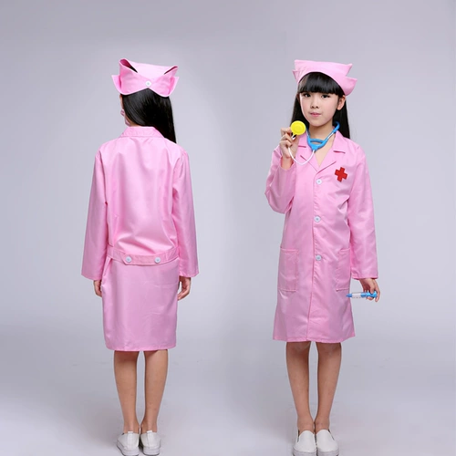 Детская униформа медсестры, костюм для раннего возраста, комбинезон, косплей