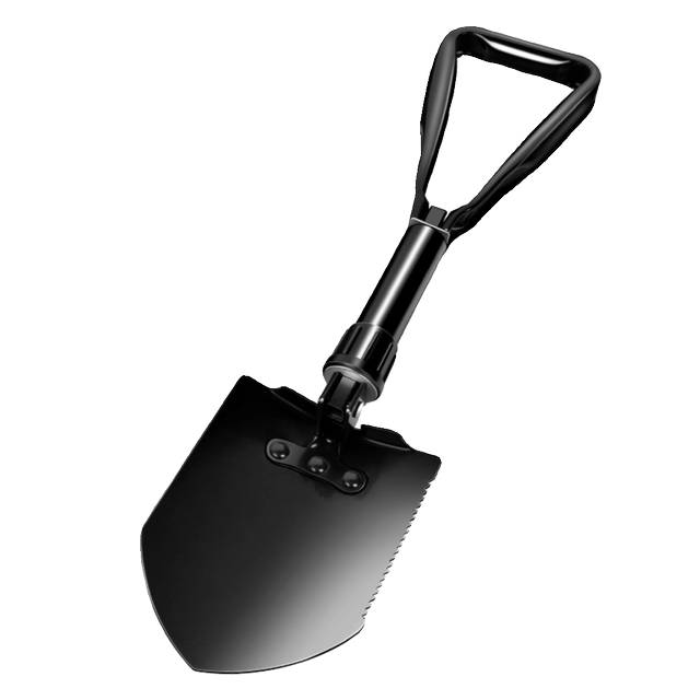 Folding engineer forklift load thickened armored shovel shovel
