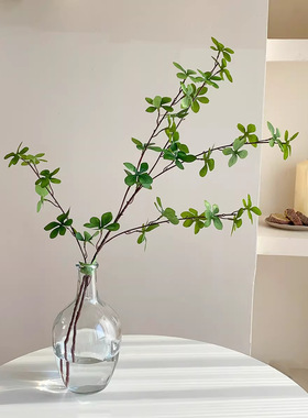 仿真绿植吊钟叶马醉木绿色花束家居装饰造景植物落地摆件软装道具