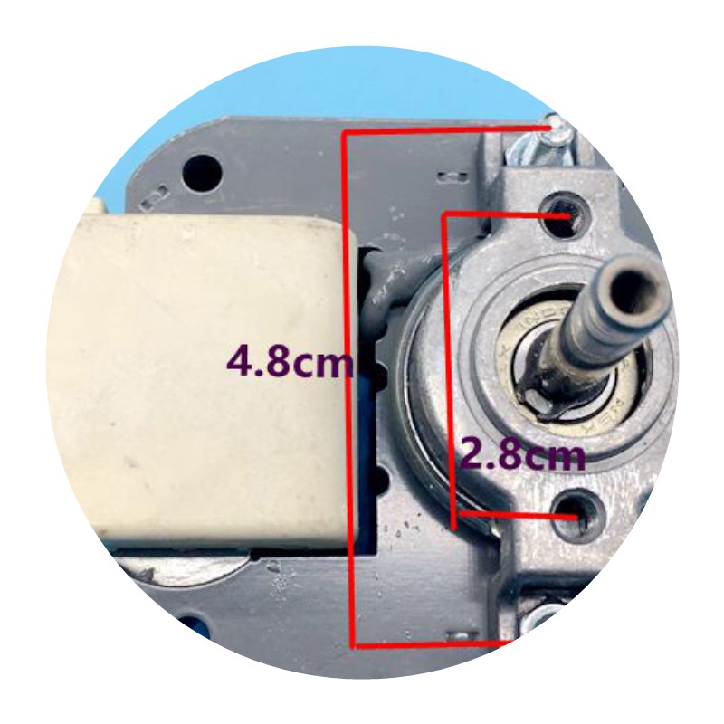 适用于海尔冷柜罩极电机EM3020L/C21/C07可乐统一风扇电机风机38W-图3