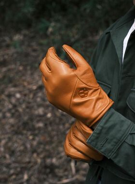 牛皮羊毛手套日本HANDSONGRIP