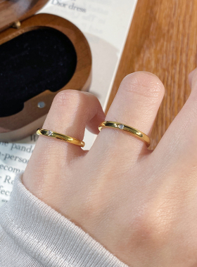 单钻小拇指尾戒关节骨节