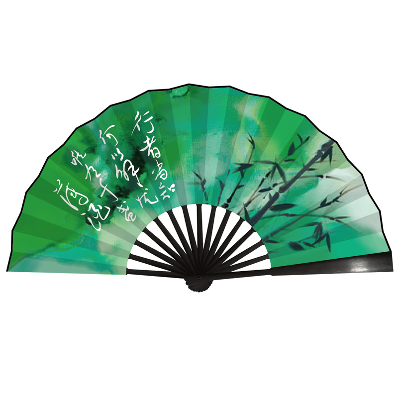 cosplay千盏宅舞日式十骨同款仕舞布折扇9寸SING寄明月舞蹈转扇子 - 图1