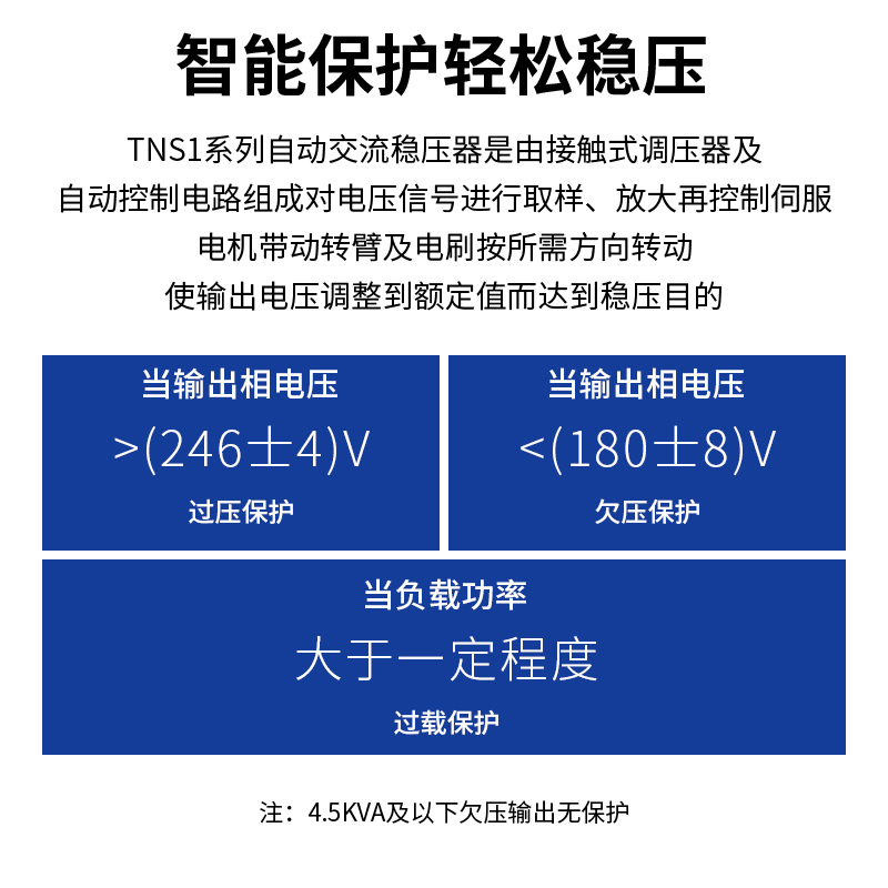 。正泰单相三相家用TND1稳压器 220V大功率空调电脑全自动工业 TN