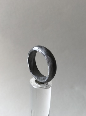 信天星陨石-镍铁陨石戒指 天铁 陨石 指环 陨铁 Seymchan