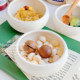 Korean ins chubby ceramic small round bowl mini refreshment bowl small bourgeois seasoning dish household soy sauce dish vinegar dish