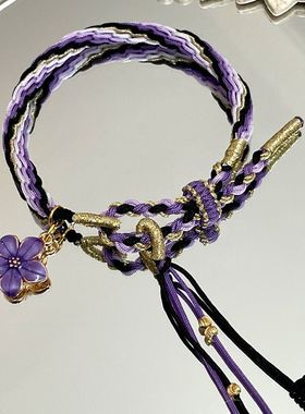 原神雷神雷电将军巴尔泽布手链手绳成品