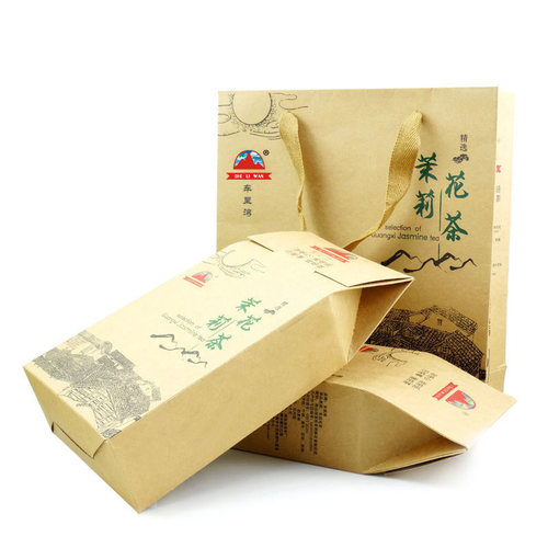 2026新茶叶 广西茉莉花茶 浓香特级茉莉雪螺500g 玉螺王礼盒装 - 图3