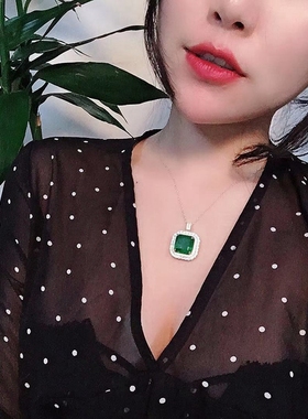 欧美高定925纯银进口女奢华项链