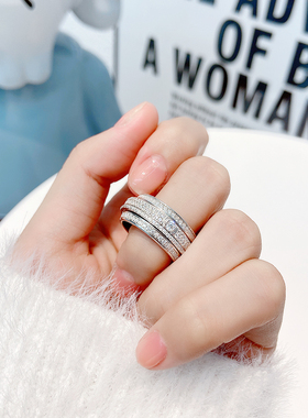 小众高碳戒指时来运转品牌设计