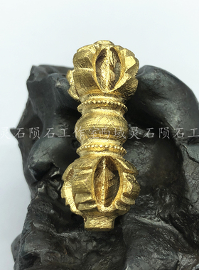 天然镍铁陨石保真金刚橛普巴杵