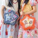 呜咚 Оригинальная полиуретановая универсальная милая сумка через плечо на ремне, надевается на плечо