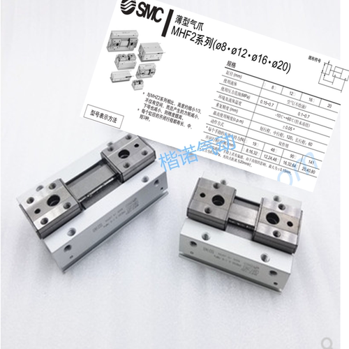 SMC原装滑台平行夹手指气缸MHF2-8D-12D-16D-20D-D1-D2-DR-12D1R - 图1