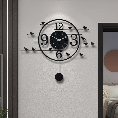 挂钟客厅家用个性创意艺术装饰大气简约挂表餐厅时尚网红现代钟表 - 图2