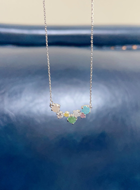 ②短款女锁骨项链合集