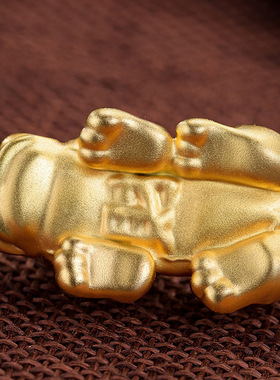 黑曜石手链越南绒沙金聚财貔貅手串男虎眼玛瑙手链转运珠手链女款