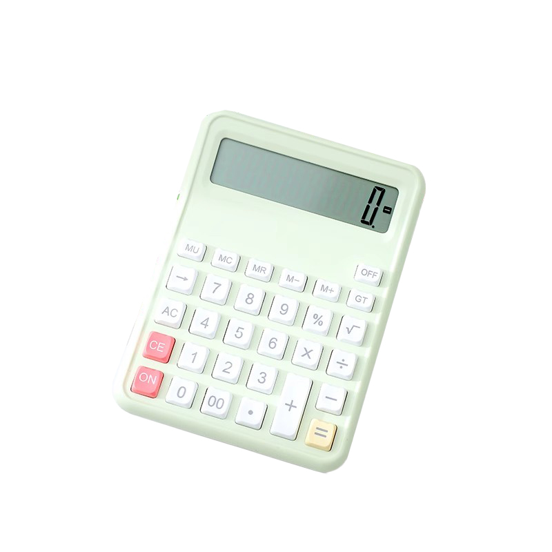 人教版同款计算器学生专用小学四年级学习数学分数课本同步计算机小型高颜值多功能儿童用小号便携大屏记算机 - 图0