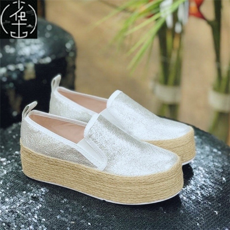 Sneakers Shoes Women Thick Bottom Flats Casual - 图2