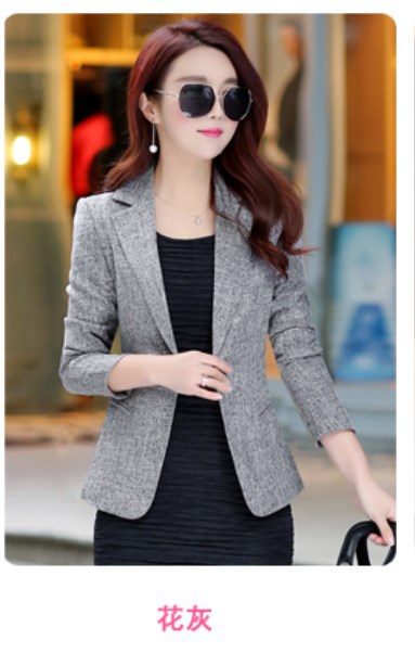 blazer for women 2019 new lady suit jacket ladies coats OL-图3