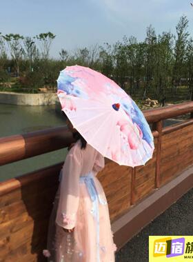 雨伞儿童古风小号油纸伞道具古风伞仙气拍照公主伞汉服舞蹈专用伞