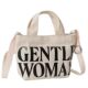 Korean high-end canvas bag for women, small portable bucket bag, mini mobile phone shoulder bag, spring seaside cross-body bag
