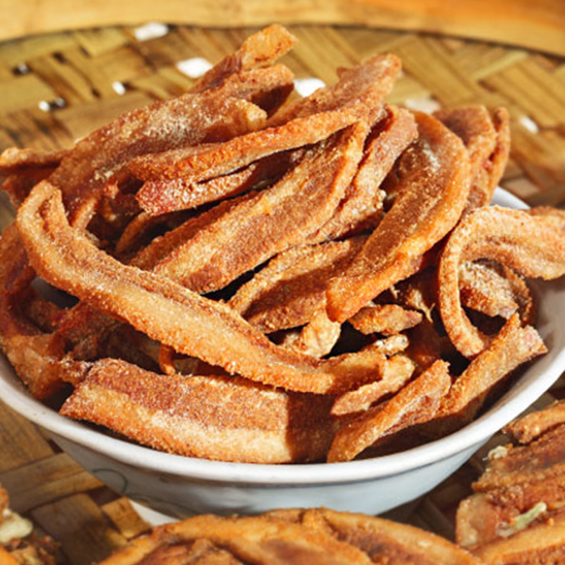 美琼肉粕猪肉粕渣衙口猪油渣油粕福建特产美食肉脂渣生酮零食120g,淘宝优惠券,粉丝福利购,淘宝优惠卷