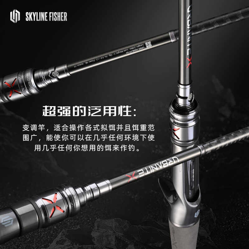 鱼猎人城市钓手路亚竿五节便携竿全富士导环碳素旅行杆普及款鱼竿,淘宝优惠券,粉丝福利购,淘宝优惠卷