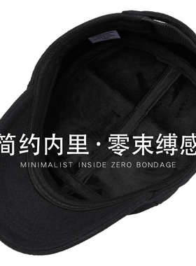 小头围帽子男冬季加绒加厚保暖
