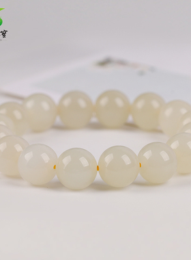 和田玉手串柠檬水色手链