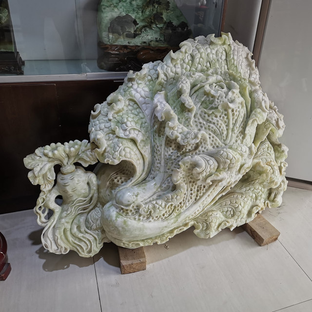 Decoration natural jade Hanyun jewelry cabbage