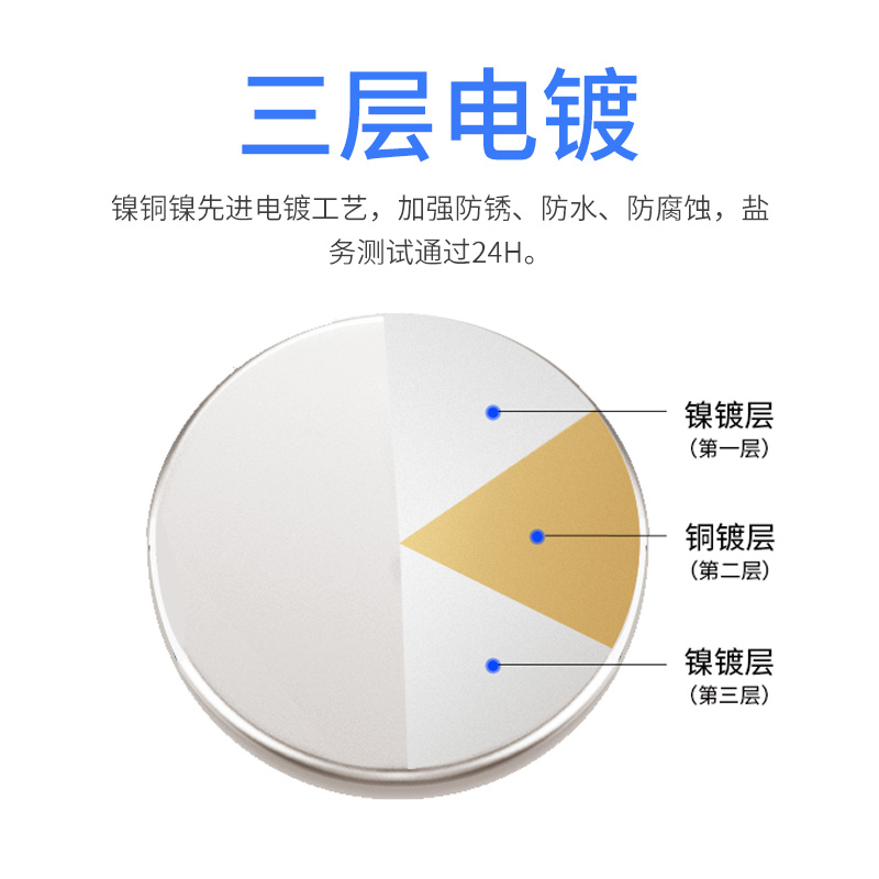 国标N52强磁磁铁 强力磁铁片 吸铁石超强吸力钕铁硼长方形贴片 - 图1