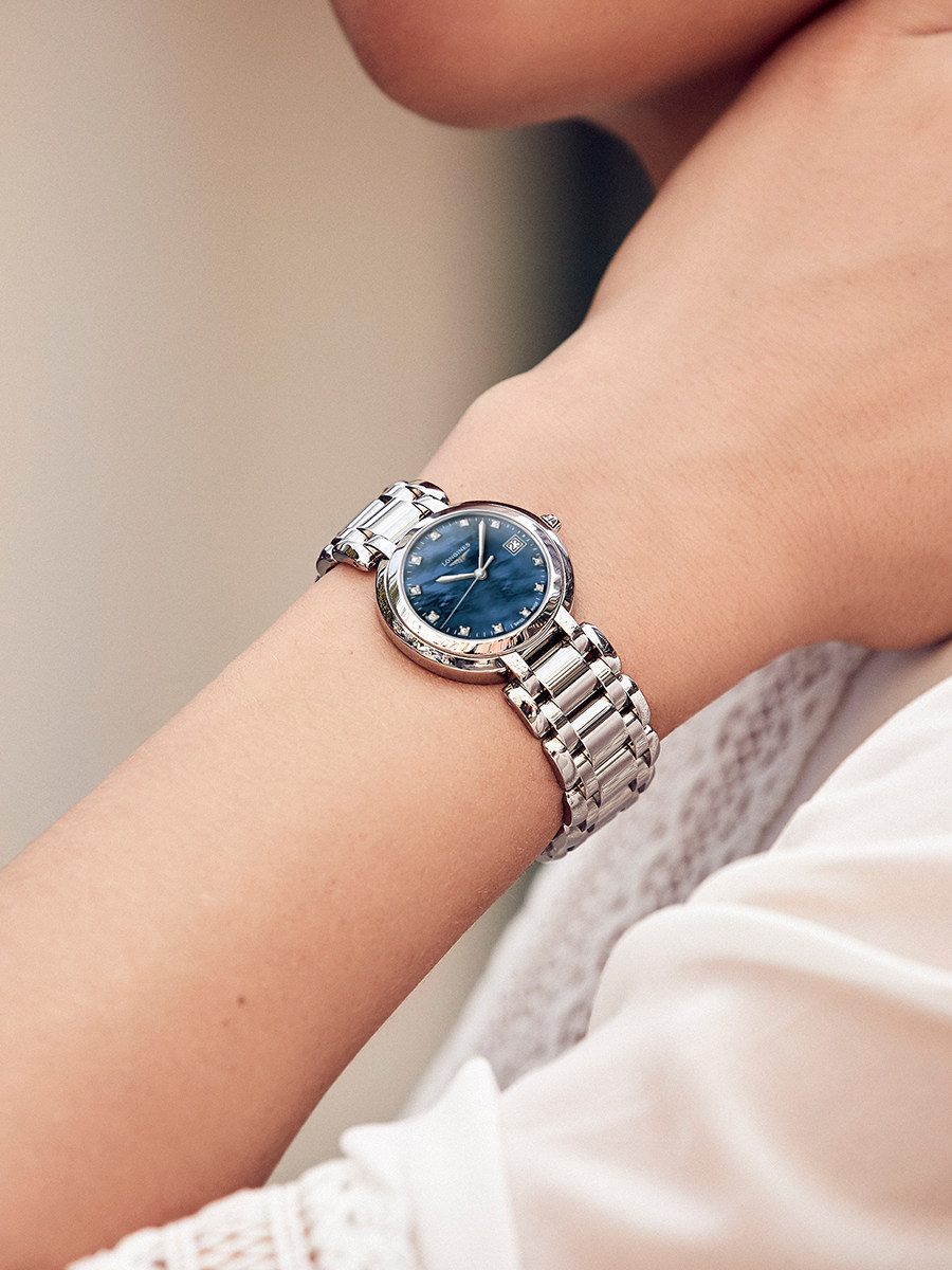 longines浪琴瑞士心月系列时尚女表 永恒时达海外瑞士腕表