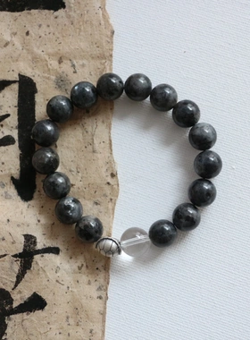 辈辈宝贵新中式龟背手串男女同款足银999复古潮流情侣手饰礼物