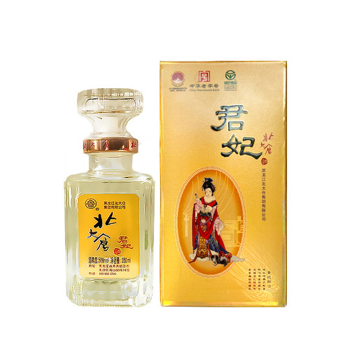 沈腾推荐北大仓君妃酒 50度 酱香型白酒 250ml*6瓶整箱 纯粮酿造 - 图2