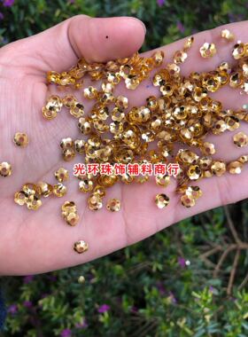宝蓝色饰品手工梅花亮片