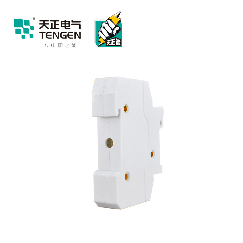 TENGEN天正 RT18-32 1P熔断器底座 10×38保险丝座 RO15 RS15底座 - 图2