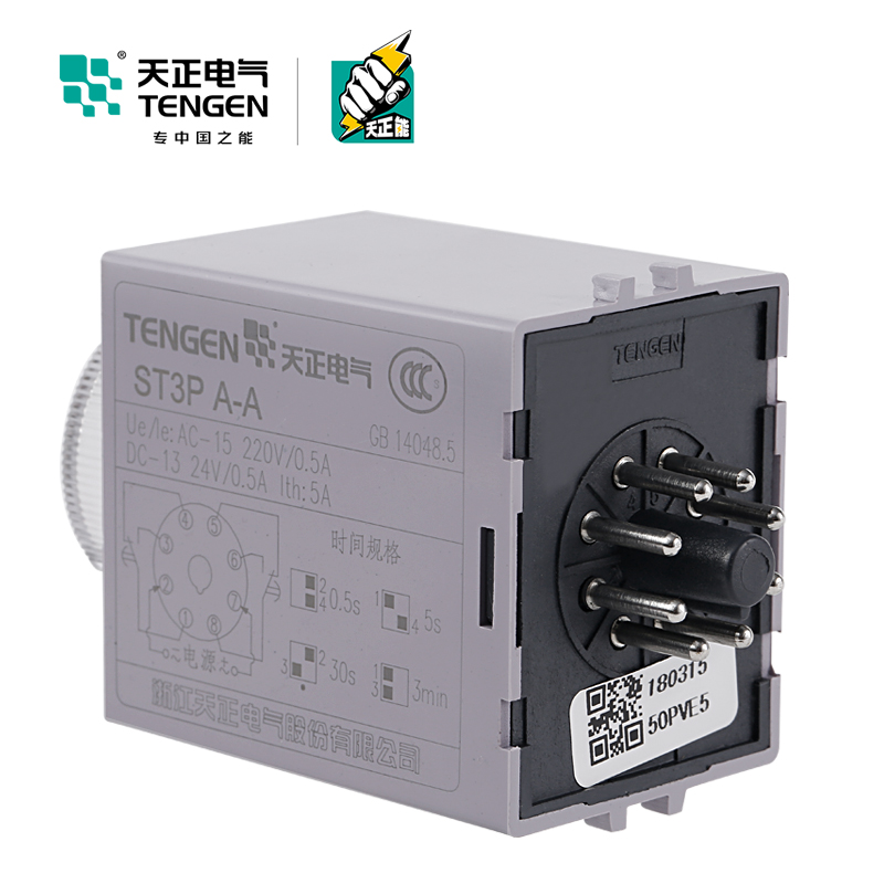 天正 JSZ3A/ST3PA-B/A/C/D/E/F通电延时时间继电器24V 220v 380v - 图2