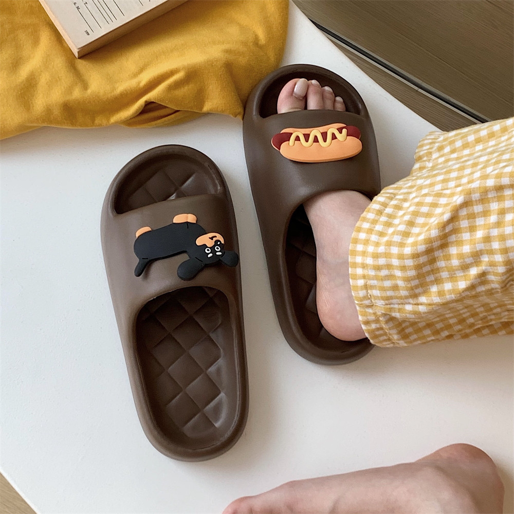 时尚居家防滑可爱凉拖鞋男女夏季网红卡通狗狗踩屎感情侣外穿拖鞋,淘宝优惠券,粉丝福利购,淘宝优惠卷